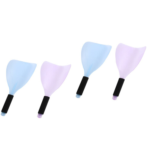 4St Multikleur Baffle Gezichtsbescherming Haar Tool 2