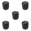 5St Wijnfles Beveiliging Abs+zinklegering Zwart Flesslot Met Code 10