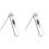 2St Keuken Grill Thermometer Met Display, Milieu ABS, Wit 3