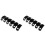 2Stk Motorabdeckung Hitzeschild Schutz Auspuff Eisen Schwarz Robust 4