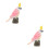 2St Gele Vogel Model Plastic Speelgoed Kinderen Educatief Decor 8