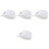 4St Baby Hoed Wit, Wasbaar En Draagbaar, 3