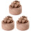 3Sets Holz Aroma Diffusor Wohnbereich Büro Ornamente 4
