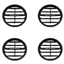 4X Air Conditioner Instrument Panel for  2010-2017 Instrument Desk Middle Outlet Tuyere Air Vent Folding Fittings