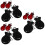 6Paren Paar Compacte Castagnetten Muzikaal Percussie Instrument 7