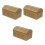 3St Compacte Gouden Schatkist Speelgoed En Sieraden 3