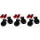 6Paren Paar Compacte Castagnetten Muzikaal Percussie Instrument 4