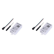 2X SP801E Wifi Art-Net Controlador LED Módulo de Painel Matriz de LED WS2812B WS2811 Faixa de Luz Controle Sem Fio DC5-24V