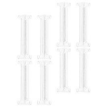 40St Transparante Valance Clips Voor Jaloezieën, Sterk En Sluw Design