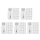 100St Plastic Nagelverzorgingsfles Met Borsteldop Draagbaar Wit 7