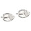 2St Functionele Candy Plate Roestvrij Staal Voor Afternoon Tea 3