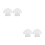 4Sets Kinderkostuum Witte Lab Ademend En Comfortabel 6