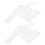 4Sets Kinderkostuum Witte Lab Ademend En Comfortabel 2
