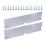 2Pcs Roof Gutter Diverter Gutter Valley Splash Guards 1
