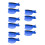 10Pz Clip Per Extension Per Parrucchieri E Styling Sicuro 6