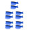 10Pz Clip Per Extension Per Parrucchieri E Styling Sicuro 5