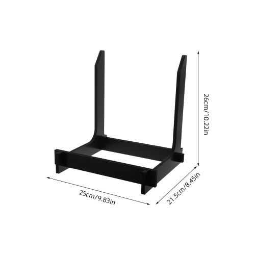 Zwart PVC Displayrek Auto Model Voor Woonruimte 1