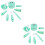 2Sets Kindertandarts Speelset Plastic Groen Met Speelarts 8