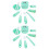 2Sets Kindertandarts Speelset Plastic Groen Met Speelarts 7
