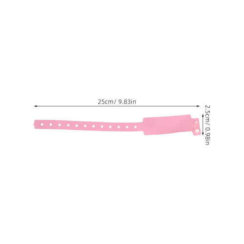 5Pz Braccialetti Soft PVC Impermeabili Assortiti Per Ospedali E 2