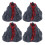 16Pz Mini Volcani Artificiali Multicolor Per E Decorazioni Casa 2