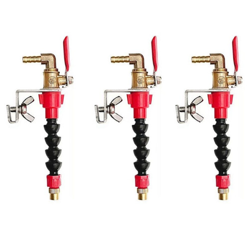 3X Dust Remover Water Sprayer System Nozzle Coolant Misting Dust-Proof for Marble Brick Tile Cutting Machine Grinder