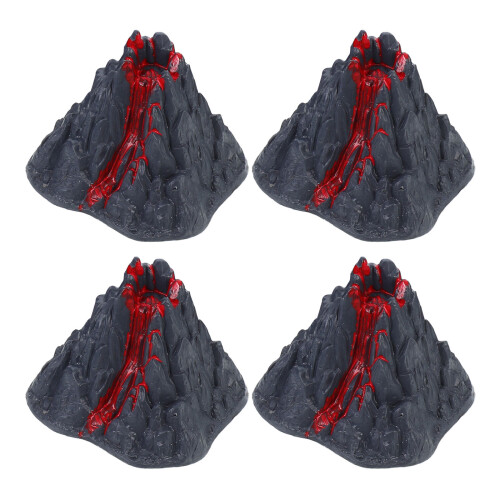 16Pz Mini Volcani Artificiali Multicolor Per E Decorazioni Casa 2