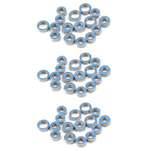 48PCS Rubber Sealed Bearing Kit for TT02 TT-02 TT02D TT-02D 1/10 RC Car Upgrades Parts Accessories