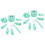 2Sets Kindertandarts Speelset Plastic Groen Met Speelarts 6