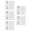 100St Plastic Nagelverzorgingsfles Met Borsteldop Draagbaar Wit 5