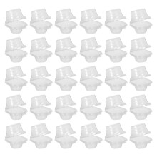 100St Plastic Doosjes Met Koepeldak Duidelijk En Draagbaar