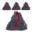 16Pz Mini Volcani Artificiali Multicolor Per E Decorazioni Casa 1