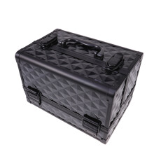 2Stk Schminkbox Mit Aufbewahrung Und Organizer Schwarz