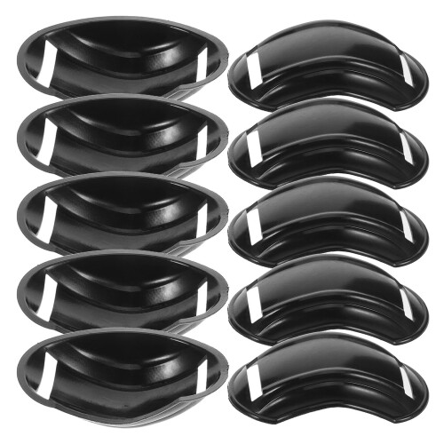 100Pz Mentoniera Protettiva Nera Per Casco Elettrica 2