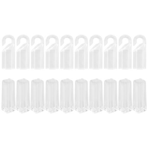100Pz Ganci E Impugnature Bianco