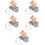 5St Multifunctionele Gatpons Voor Papier En Bindmaterialen 8