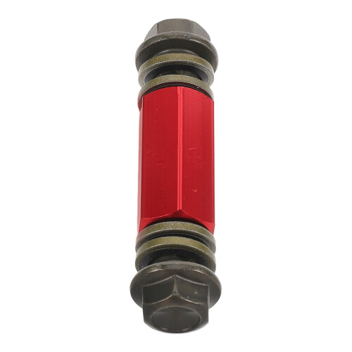 4Pz Adattatori Prolunga Metallo Rossi Resistenti