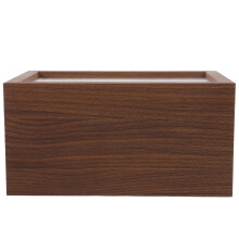 2St Tissue Box Cover Hout Voor Badkamer En Keuken