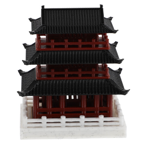 3Stk Kunststoff Asiatisches Gartenzubehör
