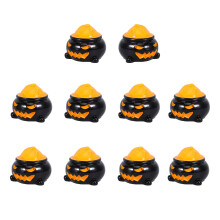 40Stk Halloween Deko Aus Resin Schwarz Für Party Und Heim