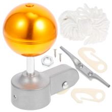3Sets Fahnenmast Zubehör Und Reparatur Set Aluminium Nylon Vielseitig