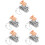 5St Multifunctionele Gatpons Voor Papier En Bindmaterialen 7