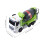 2Pz Piccoli Betoniere Pull Back Verde Costruzione 10