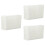 3Conf Materiale Per Lettiera Bianco Per Criceti Con Assorbimento Odori 6
