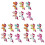 150St Knopen in Diverse Kleuren, 2-Gats Decoratieve Knopen 2