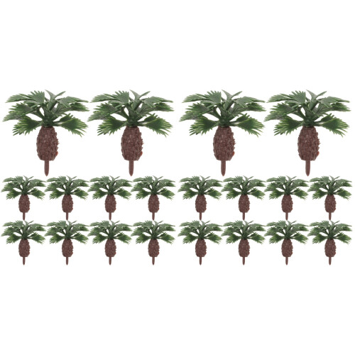 20Ud Árboles Artificiales Pequeños Para Decoración De Maquetas 2