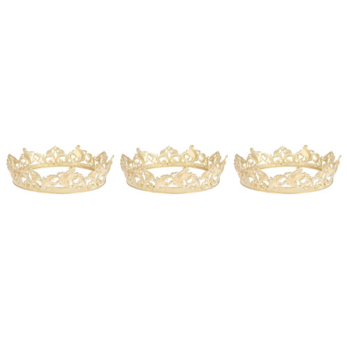 3Pz Dorata Unisex Per Halloween Matrimonio Cosplay 1