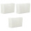3Conf Materiale Per Lettiera Bianco Per Criceti Con Assorbimento Odori 3