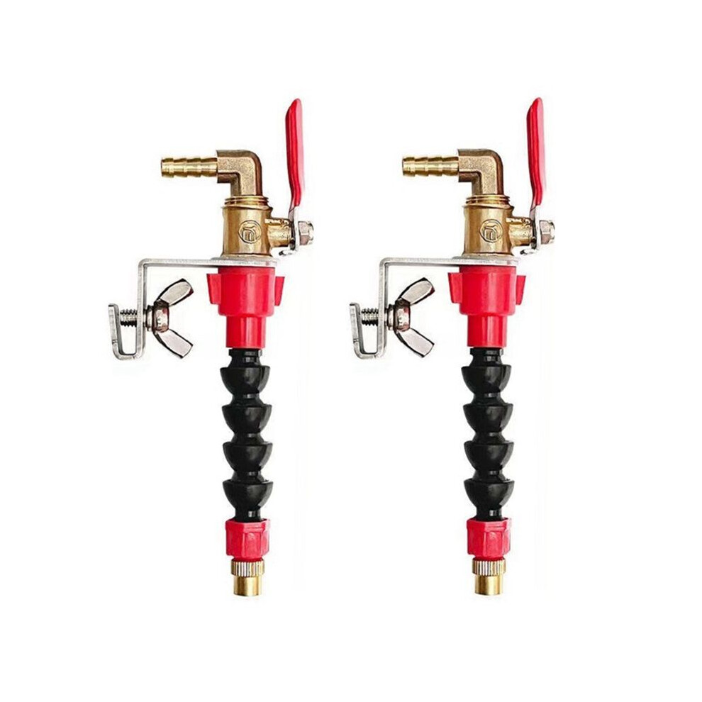 2X Dust Remover Water Sprayer System Nozzle Coolant Misting Dust-Proof For Marble Brick Tile Cutting Machine Grinder 6134214661741