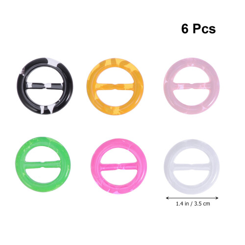 12Pz Anelli Clip Rotondi Per E Decorazioni Estive 1